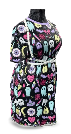 Spooky Dress 3D Model Thumbnail